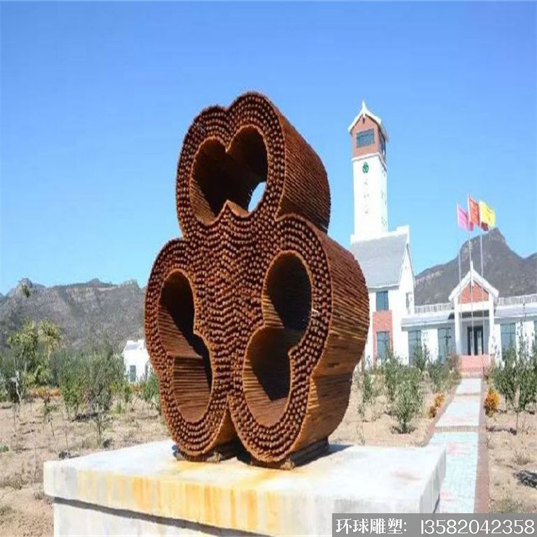 铁管组合不锈钢雕塑 创意文化不锈钢雕塑